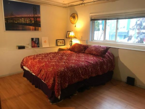 Cozy bachelor suite along major transit corridor